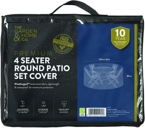 Premium round patio set cover - premium,