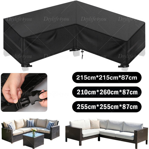 Rattan corner sofa cover - corner,