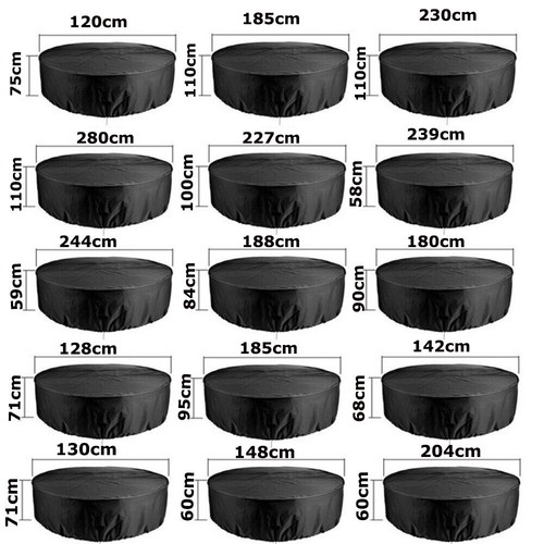 Large round waterproof - large,