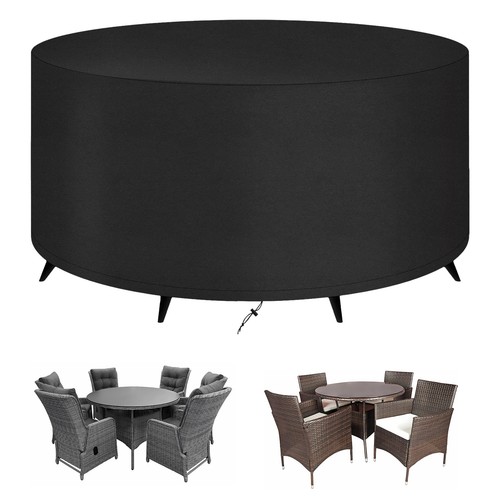 Round garden furniture - furniture, cover